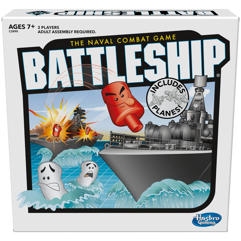 Battleship With Planes Strategy Board Game For Ages 7 and Up (Amazon Exclusive)