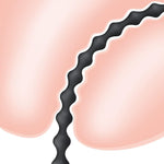 22.8" Silicone Anal Beads, Flexible Anal Chain for Men & Women, Prostate Massage