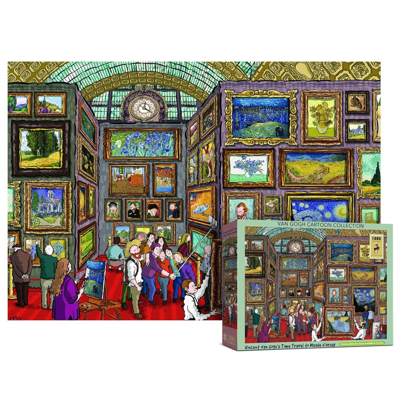 1000 Piece Puzzle For Adults, Van Gogh Jigsaw Puzzles 1000 Pieces, Van Gogh