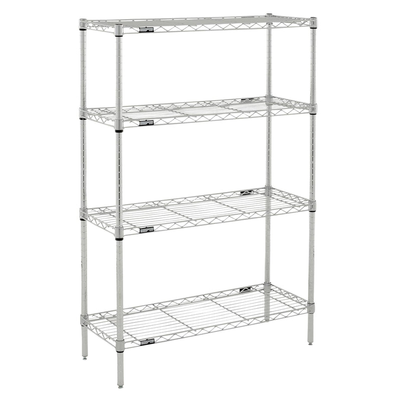 Professional'S Choice Pcm143654C Commercial Grade 4-Shelf Adjustable Wire Shelvi