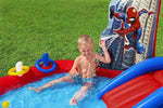 Marvel Spider-Man Inflatable Kids Water Play Center | Outdoor Summer Pool Toy for Children Ages 2+