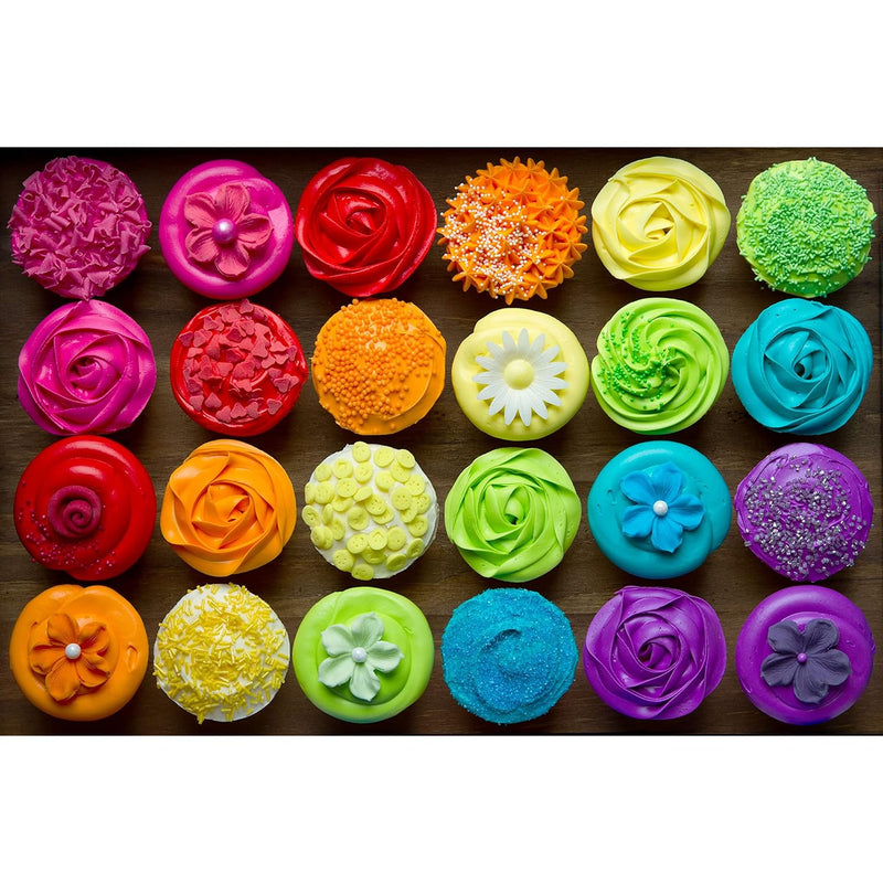 100 Piece Puzzles For Kids Ages 4 8 Colorful Cupcake Jigsaw Puzzle For Todd