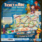 Ticket To Ride First Journey Board Game | Strategy Game | Train Adventure Fun Family Game For Kids And Adults | Ages 6+ | 2-4 Players | Average Playtime 15-30 Minutes | Made By