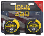 Consumer Tools FMHT74038 25' Fatmax Tape Measure (2 Pack)