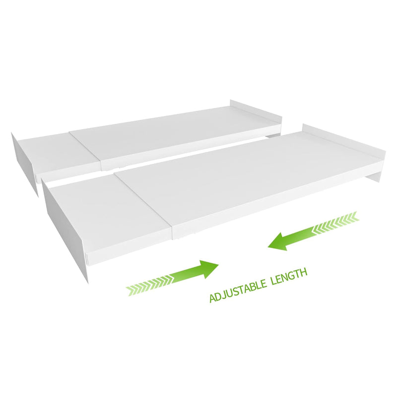 Expandable Closet Tension Shelves Organizers, Adjustable Shelf For Cabinet Rack