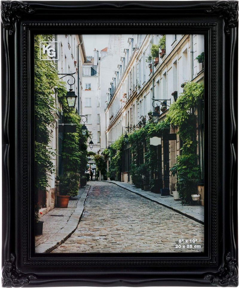 KG Georgia Picture Frame - Black, 8" by 10"