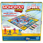 Hasbro Gaming Monopoly Junior: Marvel Spidey and His Amazing Friends Edition Board Game for Kids Ages 5+, with Artwork from The Animated Series, Kids Board Games