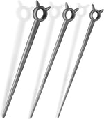 3PCS Silicone Urethral Sounds Set, Cone-Shaped Penis Plug with Safe Ring, 11.81"