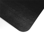 60" x 48" PVC Chair Mat for Hard Floor in Black