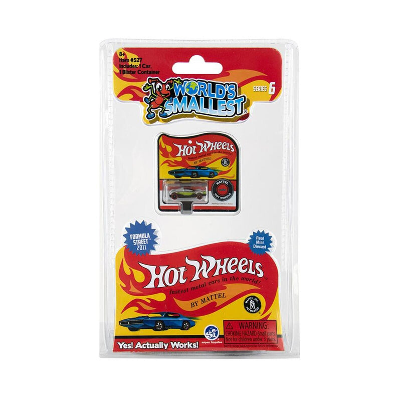 World's Smallest Hot Wheels Formula Street 2011 Car