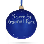 Yosemite National Park, Sierra Nevada California Glass Ball Christmas Ornament 4