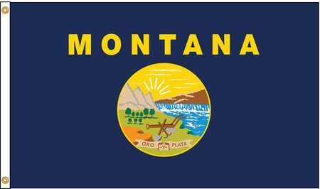 Nylglo 143170 Montana Flag,4X6 Ft,Nylon