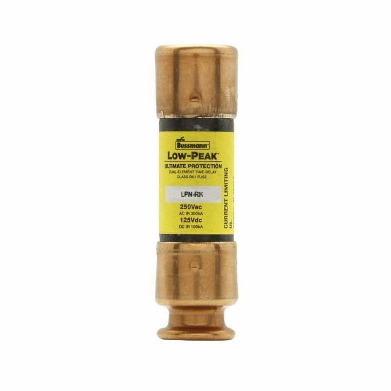 Bussmann Lpn-Rk-4-1/2Sp 4.5Amp (4.5A) Lpn-Rk 250V Time-Delay Pack Of 1 Fuses