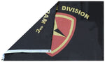 3X5 3Rd Marine Division Black Poly Flag Banner Officially Licensed