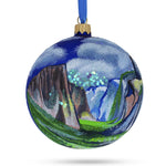 Yosemite National Park, Sierra Nevada California Glass Ball Christmas Ornament 4