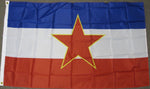 3'X5' Yugoslavia Flag Outdoor Indoor Banner Balkans Slavic Slavs Red Star 3X5