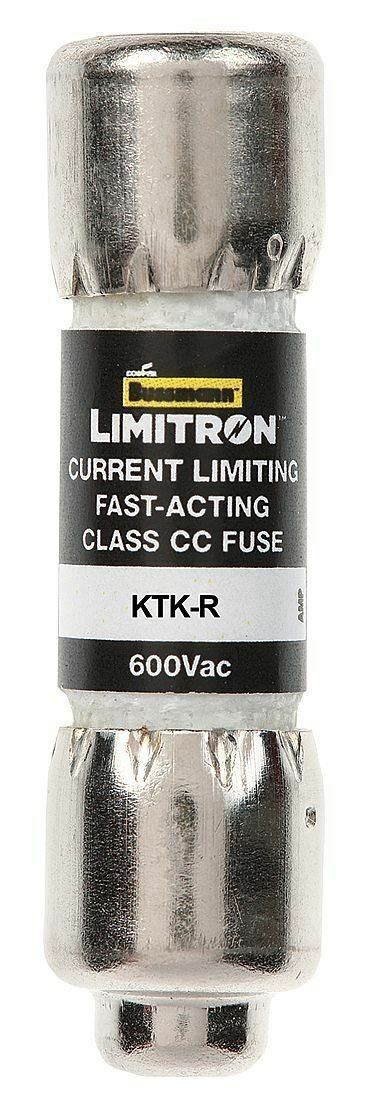 Pack Of 10 Cooper Bussmann Brand Ktk-R-5 ( Ktk-R-5) 5 Amp 600V Fast-Acting Fuses