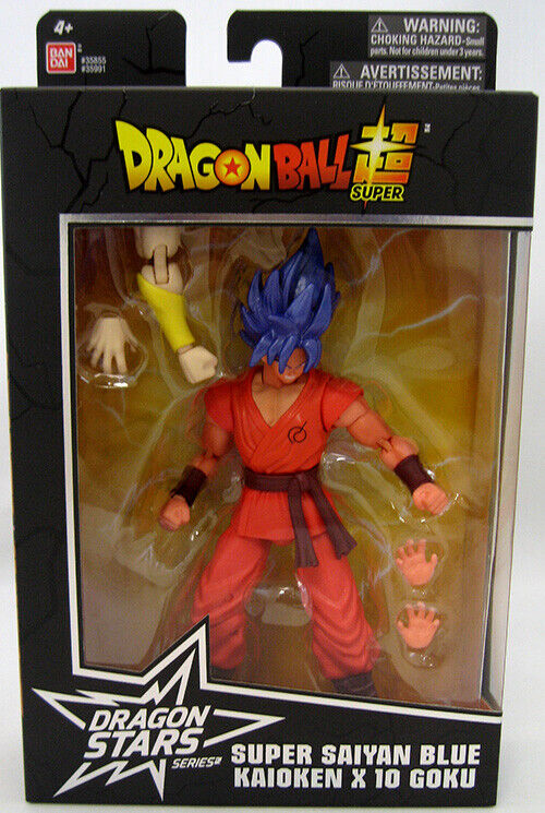 Super 6" Figure Dragon Star - Super Saiyan Blue Kaioken X10 Goku