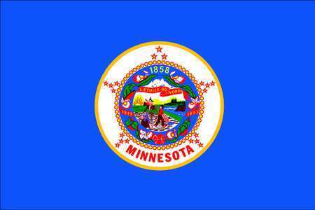 Nylglo 142760 Minnesota State Flag,3X5 Ft