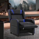 Reclinable Accent Chair Living Room Relaxation Single Sofa Home Pu Leather Seat