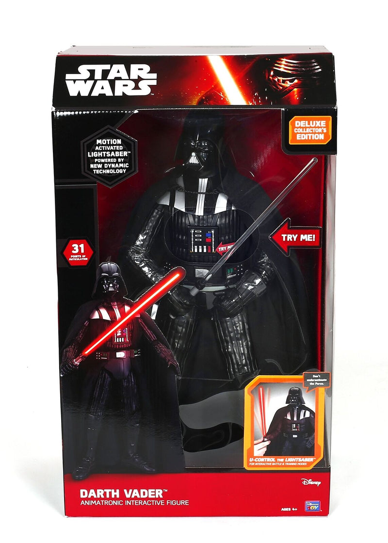 Star Wars Darth Vader Animatronic Figure Deluxe Collector's Ed.,Motion Activated