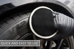 Tire Shine - Easy To Use Tire Dressing With Applicator Pad . Dry To The