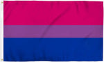 3X5 Ft Bi Pride Polyester Flag Bisexual Flag Double Stitched Canvas Header 100D