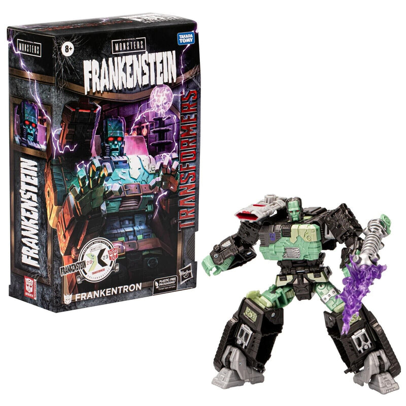 Transformers Universal Monsters Frankenstein x Transformers Frankentron Figure