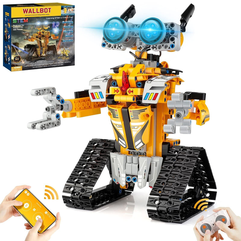 Stem Projects For Kids Ages 8-12, Remote & App Controlled Robot Buil...