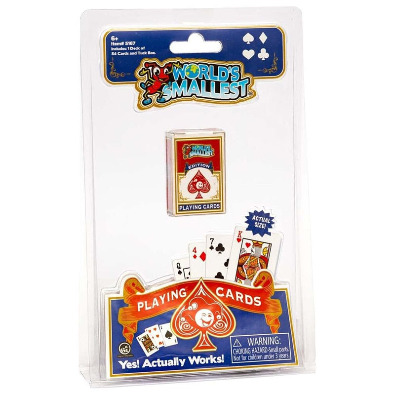 Super Impulse World's Smallest Playing Cards NEW IN STOCK