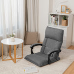 Giantex 14-Position Floor Chair Lazy Sofa Ergonomic w/Adjustable Headrest Waist