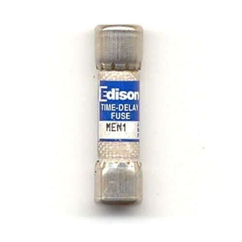 Edison MEN-1 MEN001, 1 Amp (1A) 250V Midget Time-Delay Class CC Fuse