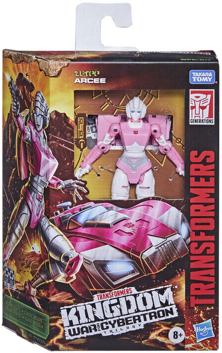 Transformers War For Cybertron Kingdom 6" Figure Deluxe Class - Arcee (Refresh)