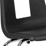 Flash Furniture 18In. Student Stack Chair In Black