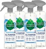 Seventh Generation All Purpose Cleaner, Free & Clear, 23 Oz Pack of 4