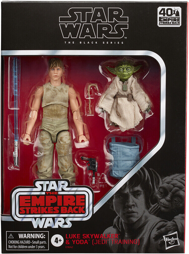 Star Wars Black Series 6" Figure Luke Skywalker Yoda Jedi Training IN STOCK