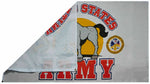 US U.S. United States Army Mascot White Premium 3x5 3'x5' Polyester Flag Banner