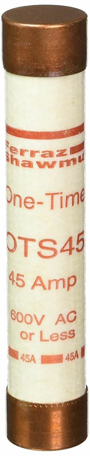 Mersen Ots45 45Amp (45A) Ots 600V One-Time Pack Of 1 Fuses