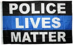 Police Lives Matter Flag 3X5 Ft Policemen Cops Support Plm Thin Blue Line Black