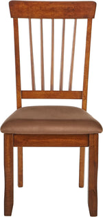 Signature Design by Ashley Berringer Rustic Dining Chair with Cushions, 2 Count,