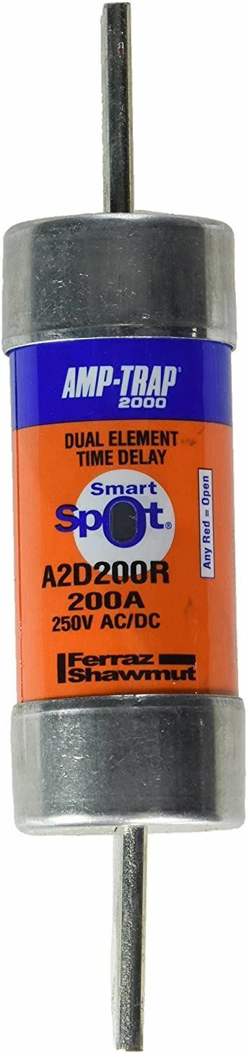 Mersen A2D200R 200Amp (200A) A2D-R 250V Time-Delay Pack Of 1 Fuses