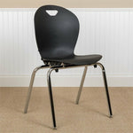 Flash Furniture Titan Student School Chair In Black