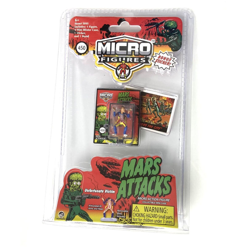 Super Impulse World's Smallest Mars Attacks Unfortunate Victim MicroNEW IN STOCK