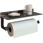 Hand Towel Holder With Shelf for Bathroom