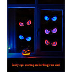 Halloween Glowing Eyes String Lights with Timer