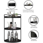 3-Tier Corner Bathroom Organizer Countertop for Storage