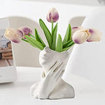 Feminist Minimalism Decorative Modern Nordic Style Flower Vase for Living Room