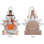 Wooden Indoor Tabletop Turkey Decor for Thanksgiving