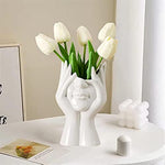 Feminist Minimalism Decorative Modern Nordic Style Flower Vase for Living Room