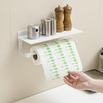 Hand Towel Holder With Shelf for Bathroom